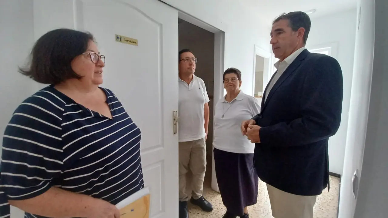 Visita Francisco Candil sinhogarismo