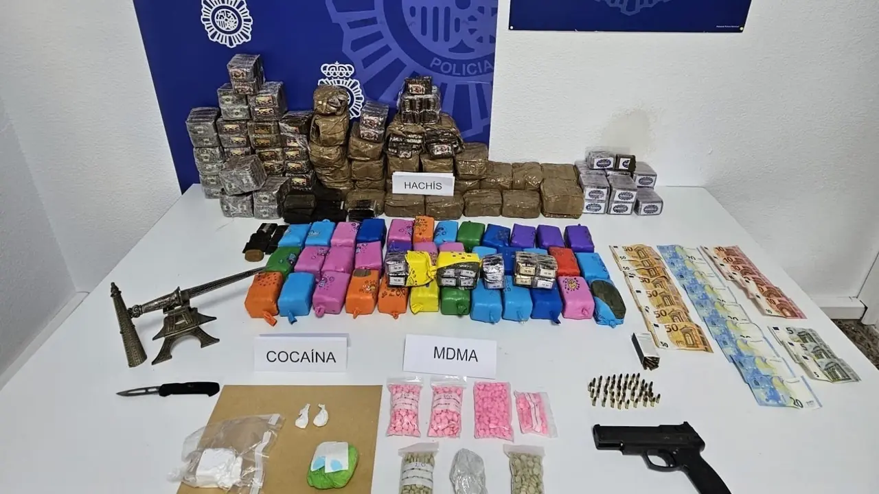 Polic&iacute;a Nacional drogas armas