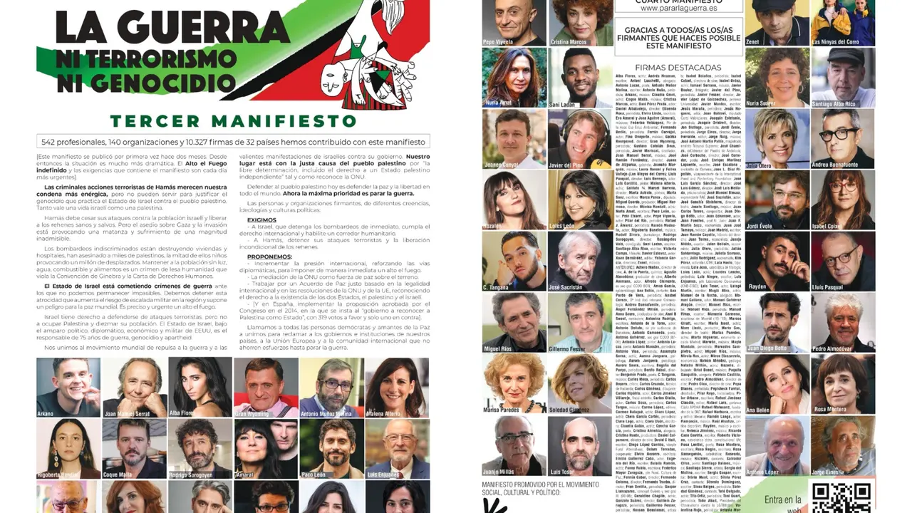 Collage parar la guerra