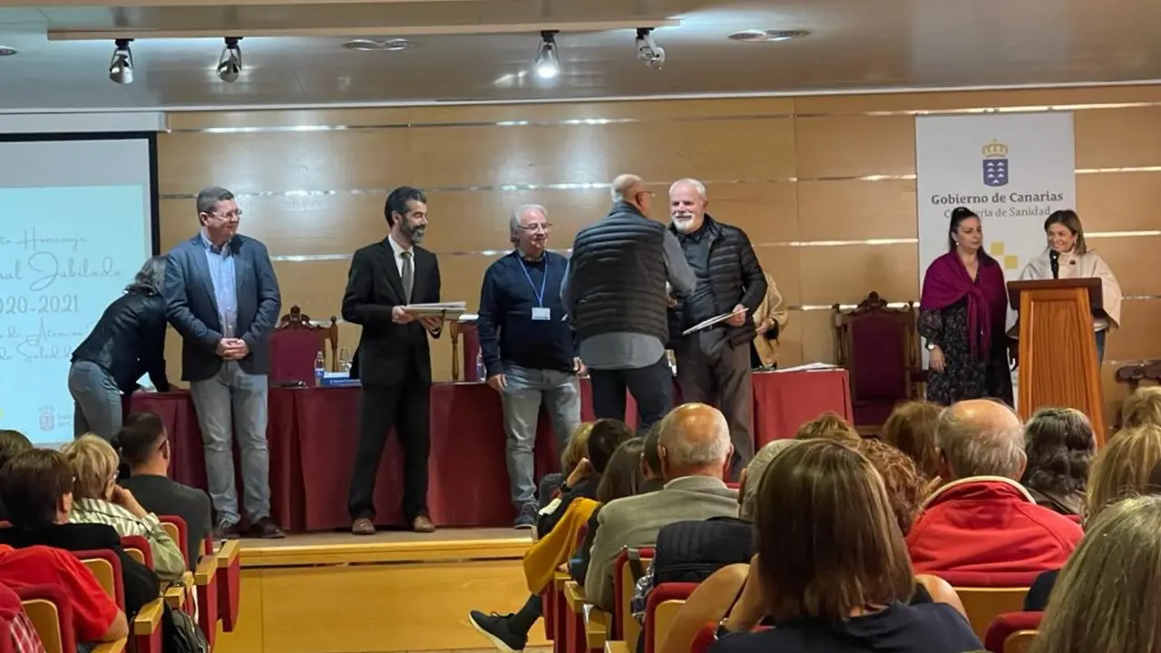 Acto de homenaje al personal jubilado Gerencia de Atenci&oacute;n Primaria de Tenerife