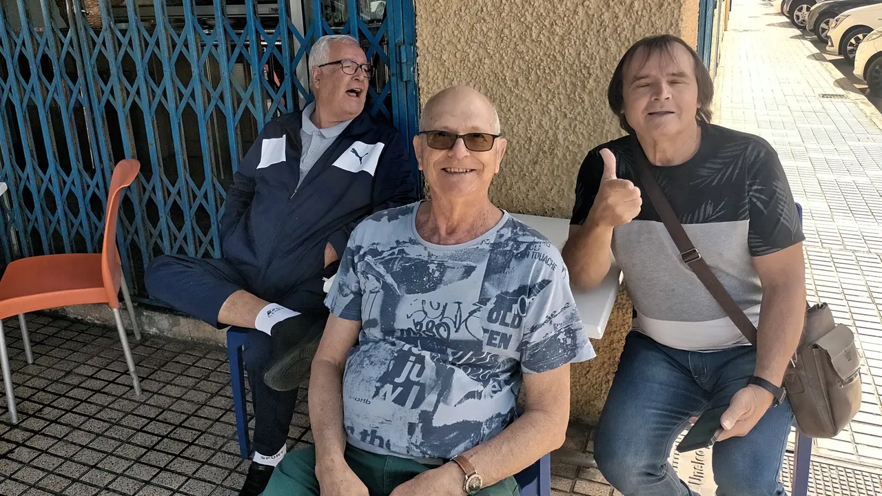 Rancel, Evaristo y Carmelo