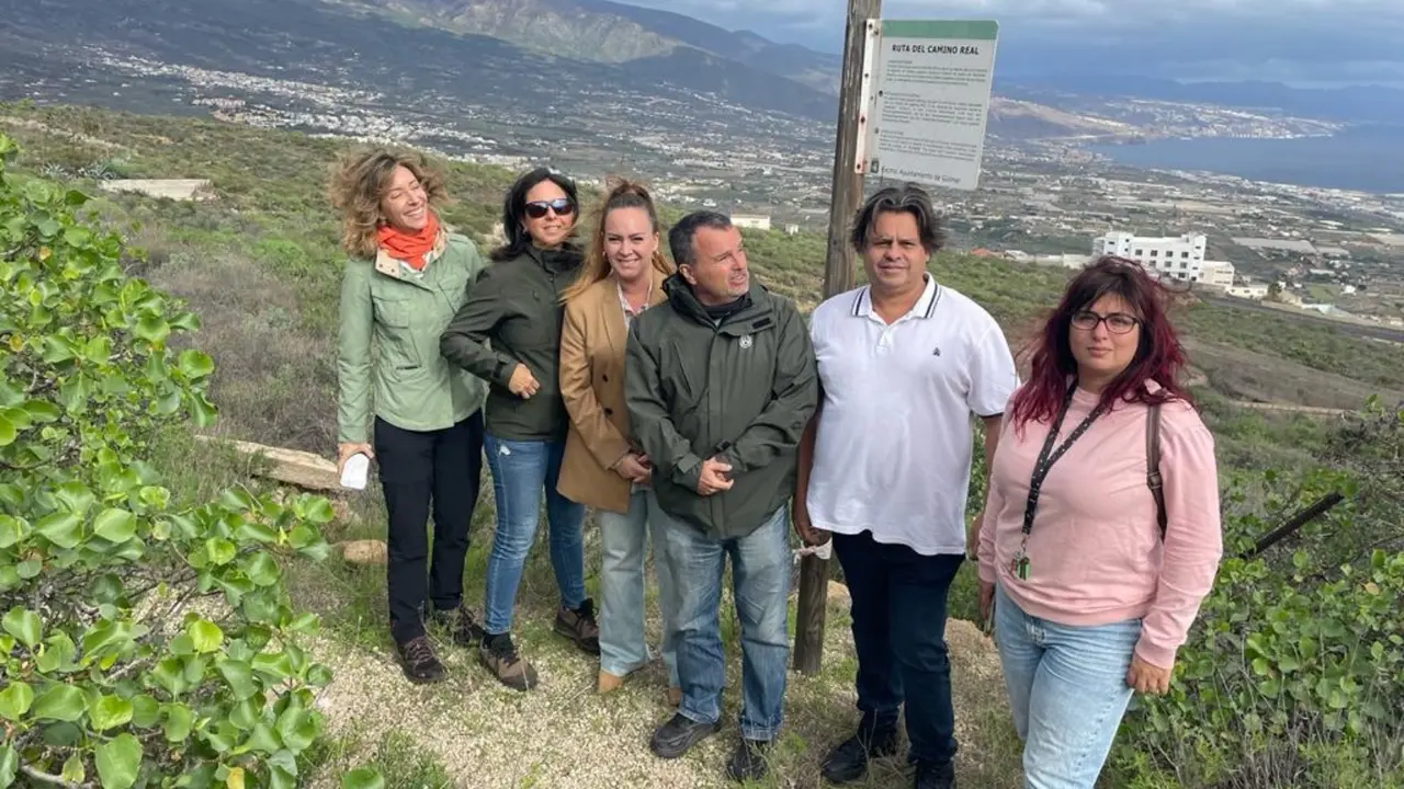 G&uuml;&iacute;mar visita al Camino Real