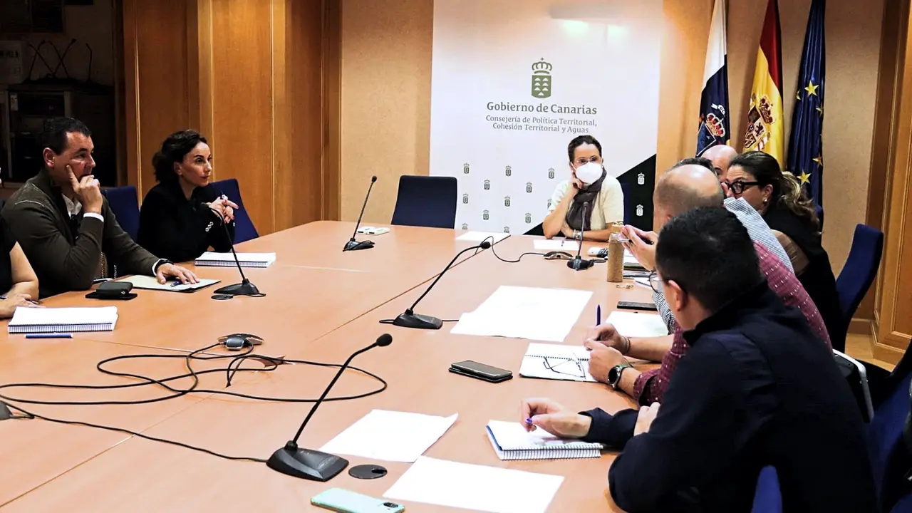 Arico reuni&oacute;n politica territorial