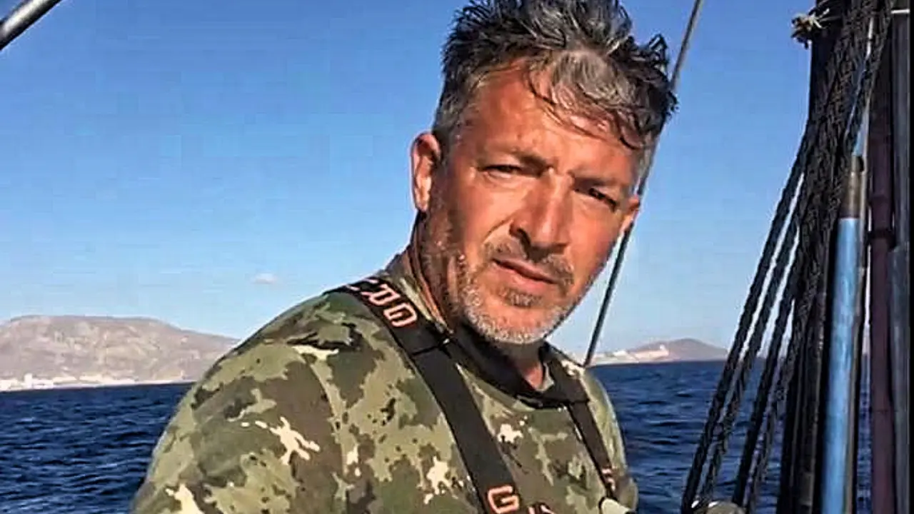 Carlos Braun representante de los pescadores de la Asociaci&oacute;n San Casiano