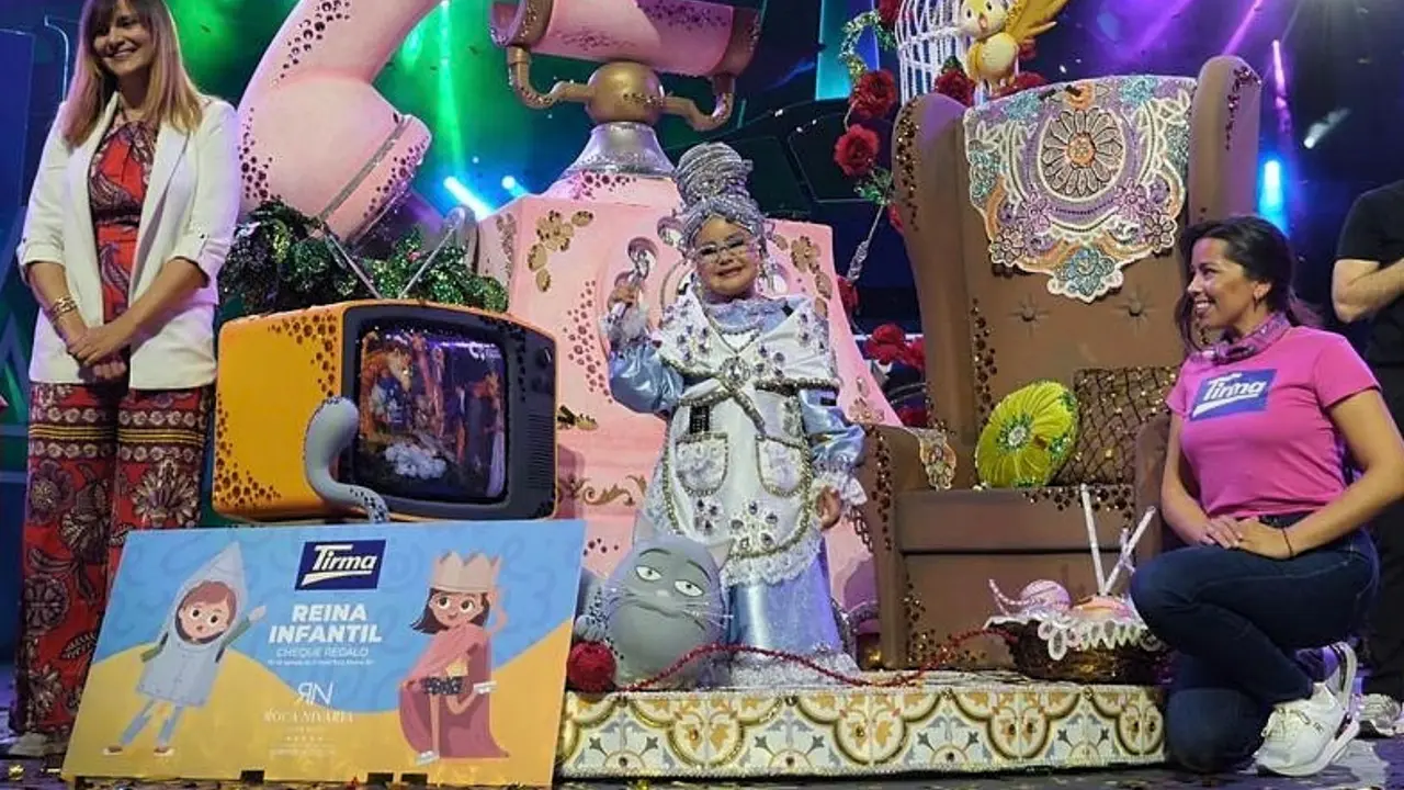 Reina infantil Carnaval Santa Cruz