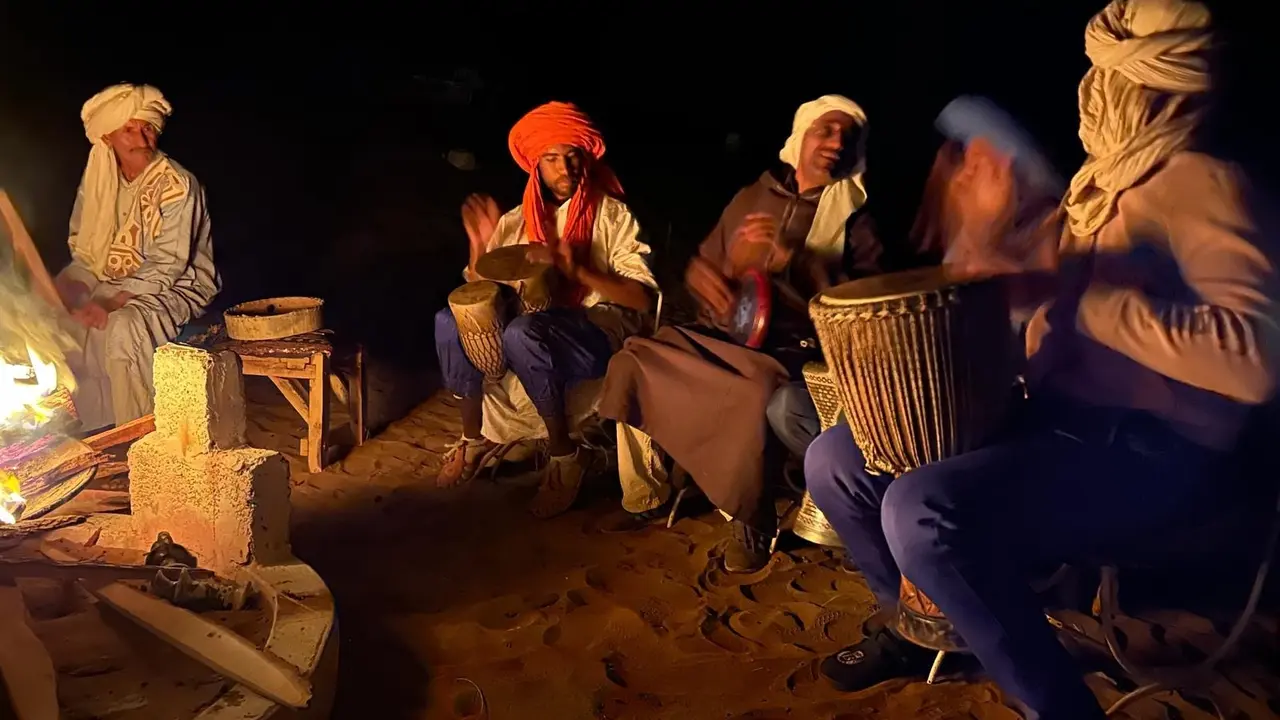 Bereberes en el desierto