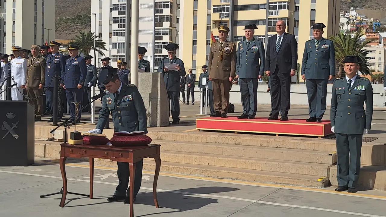 Toma de posesi&oacute;n del Coronel de la Guardia Civil Javier Pe&ntilde;a de Haro