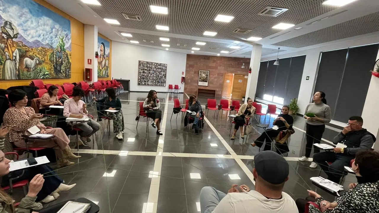 Momento del taller en Alajer&oacute;(1)