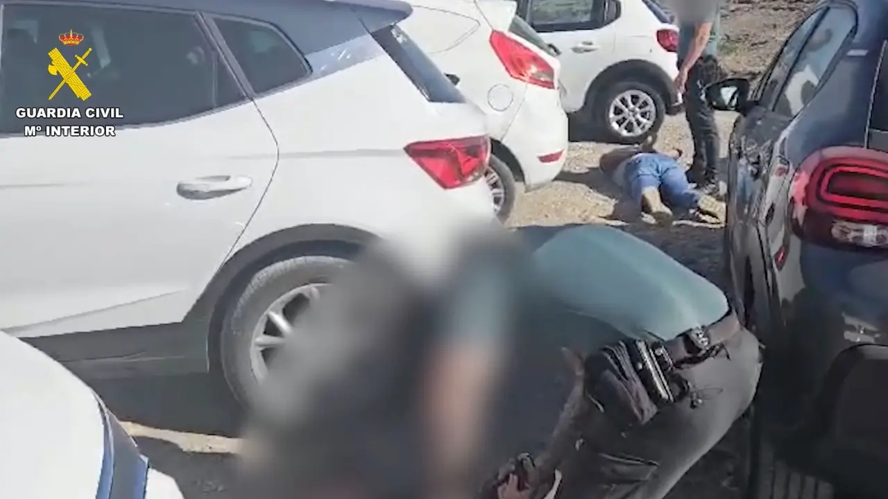 Captura ladrones en el Arco de Tajao
