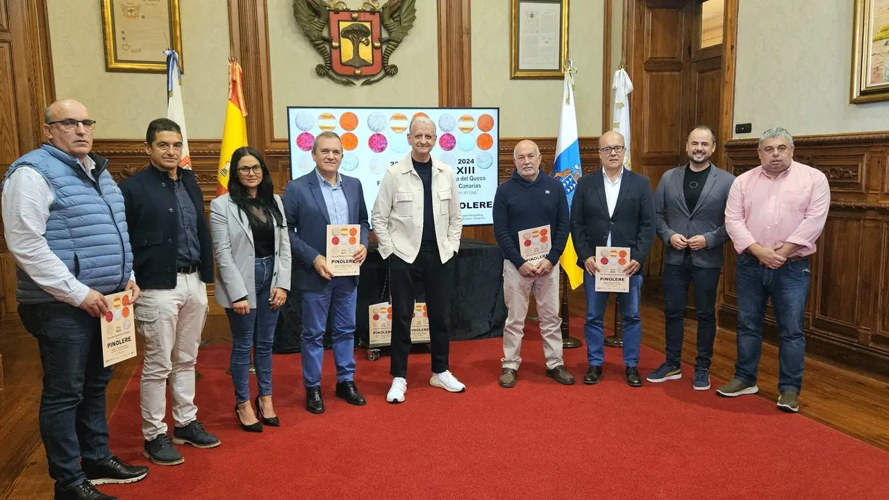 presentaci&oacute;n de la XIII Feria del Queso