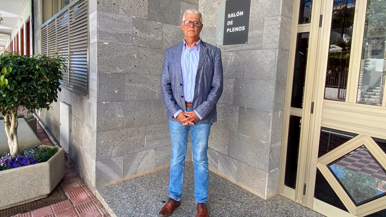 Jos&eacute; Carlos Rodr&iacute;guez Rodr&iacute;guez, portavoz del grupo municipal socialista y secretario general del PSOE de San Miguel de Abona