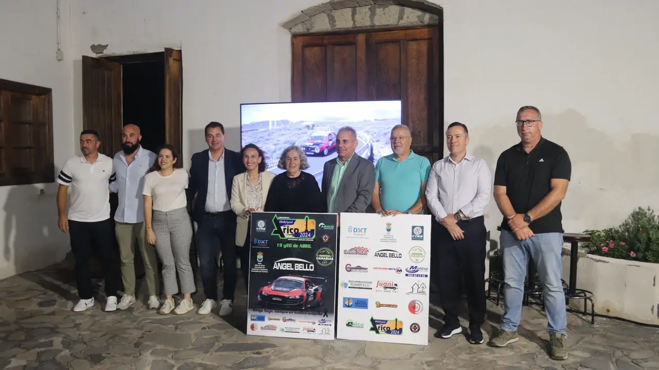 Arico presenta el II Rally Sprint Memorial Antonio Jes&uacute;s Armas