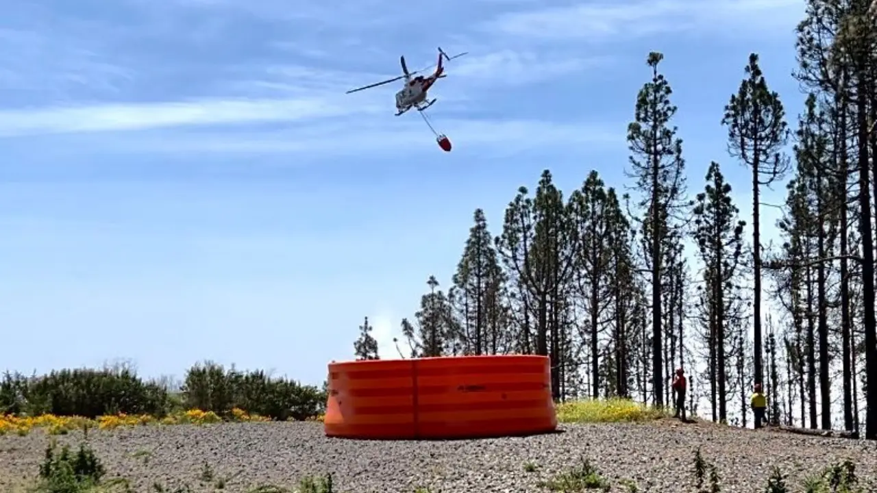 Balsas port&aacute;tiles incendios forestales