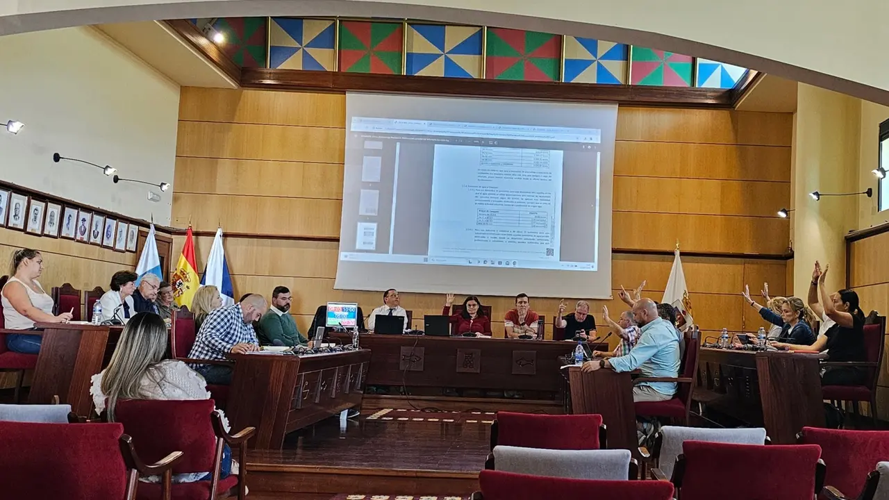 Pleno de Candelaria, aprobada tarifa del agua(1)