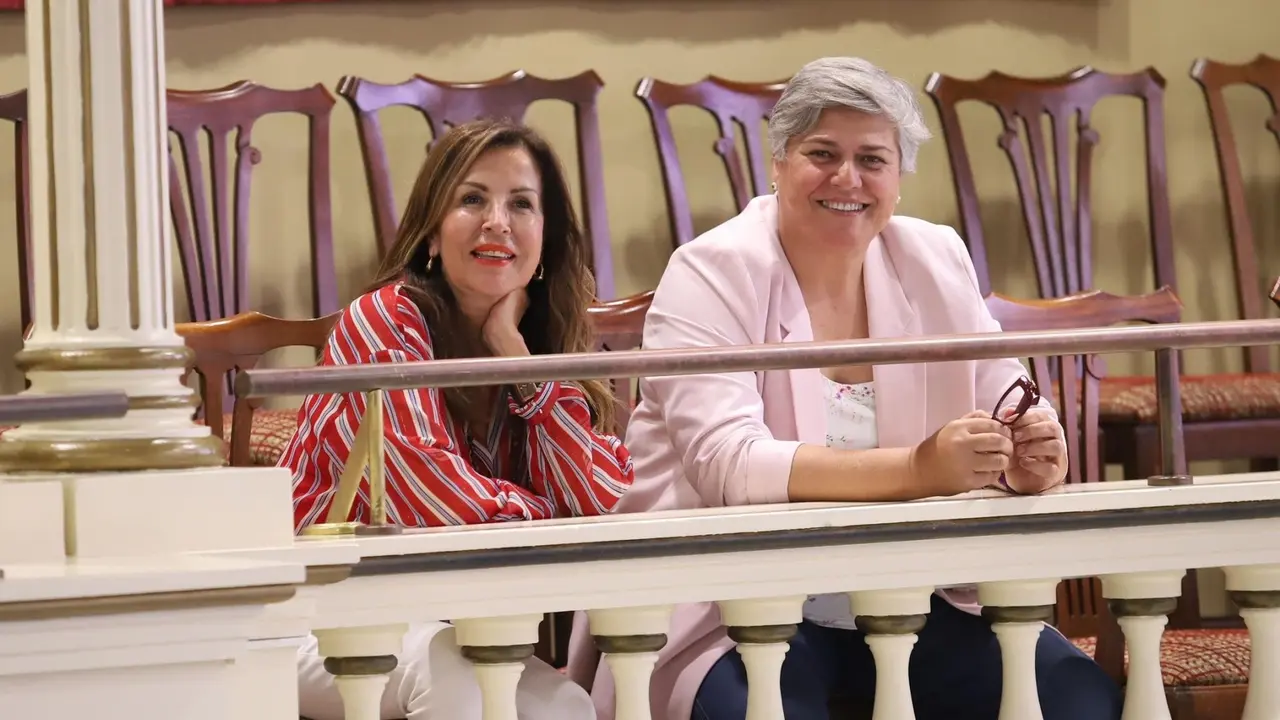 Dolores Padr&oacute;n y Noelia Garc&iacute;a