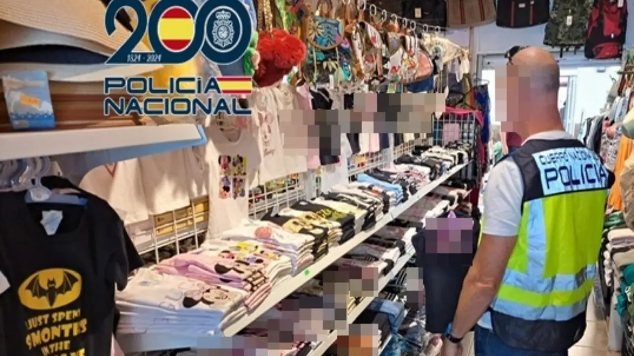 Polic&iacute;a falsificaciones
