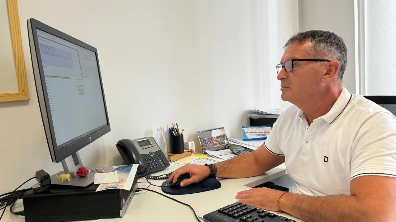 Juan Sebasti&aacute;n Roque Alonso, concejal de Vivienda en el Ayuntamiento de Arona