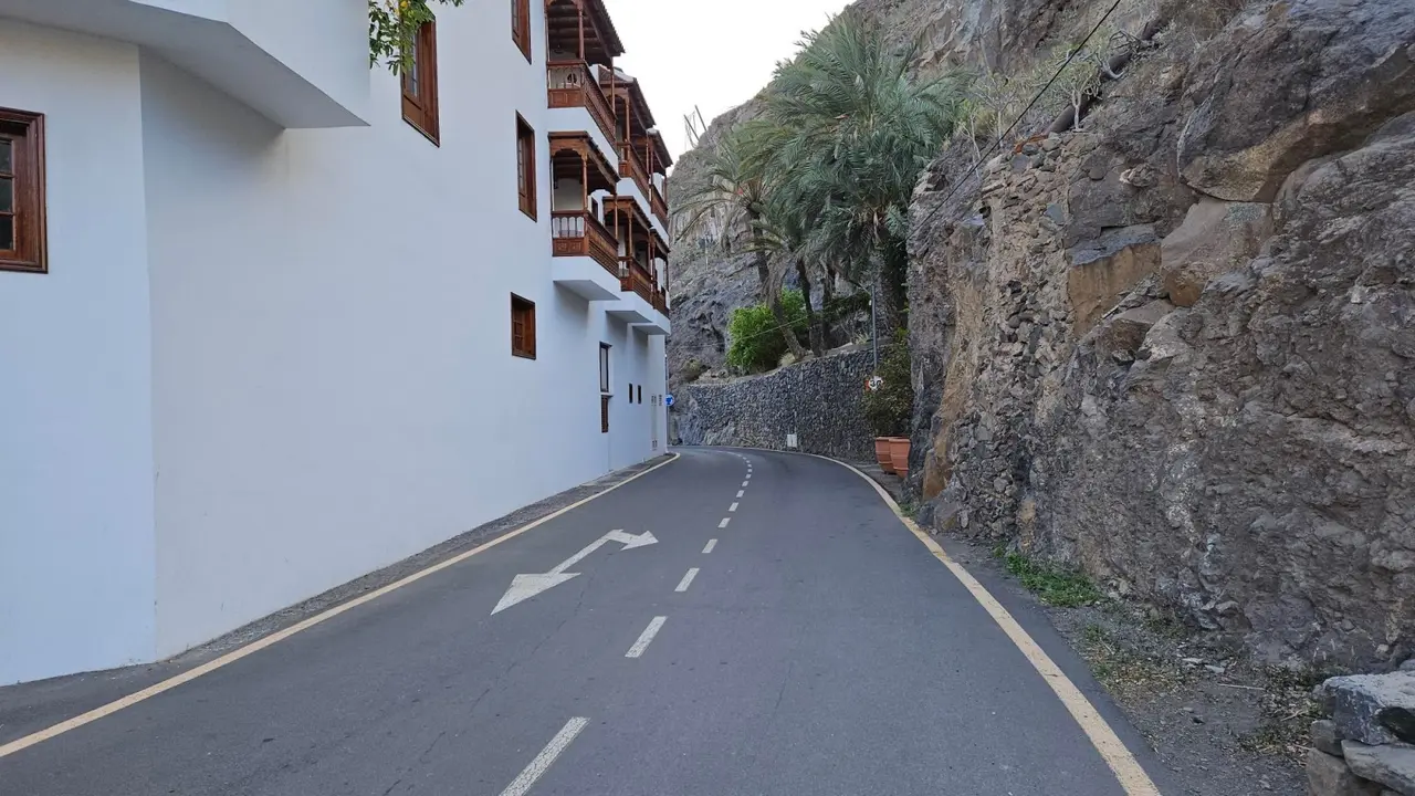 V&iacute;a donde se realizaran las obras de ensanche y mejora(1)