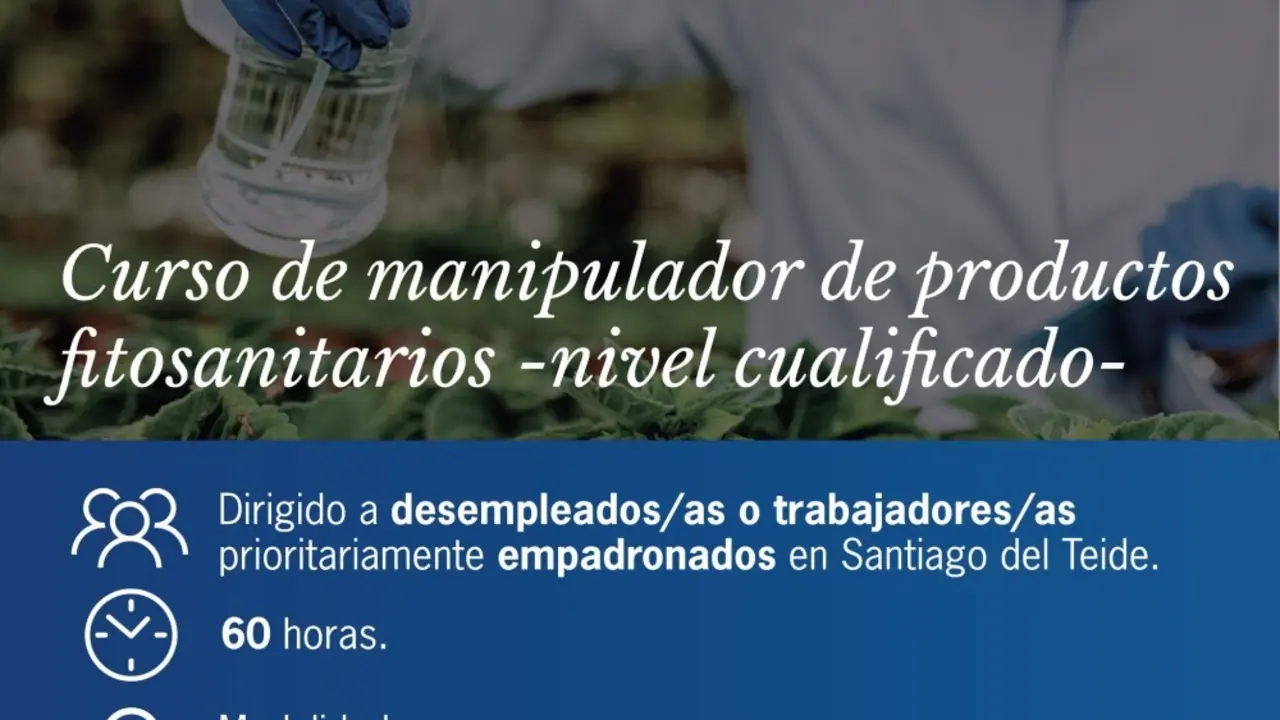 Cartel del curso de manipulador fitosanitario nivel cualificado(1)
