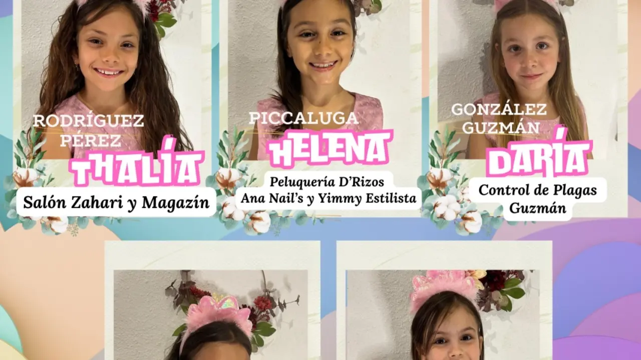 Candidatas infantiles fiestas Puerto de Santiago 2024(1)