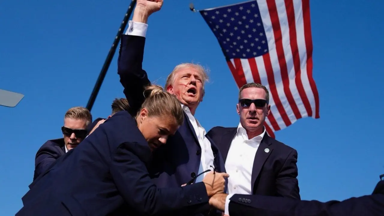 Foto atentado a Trump