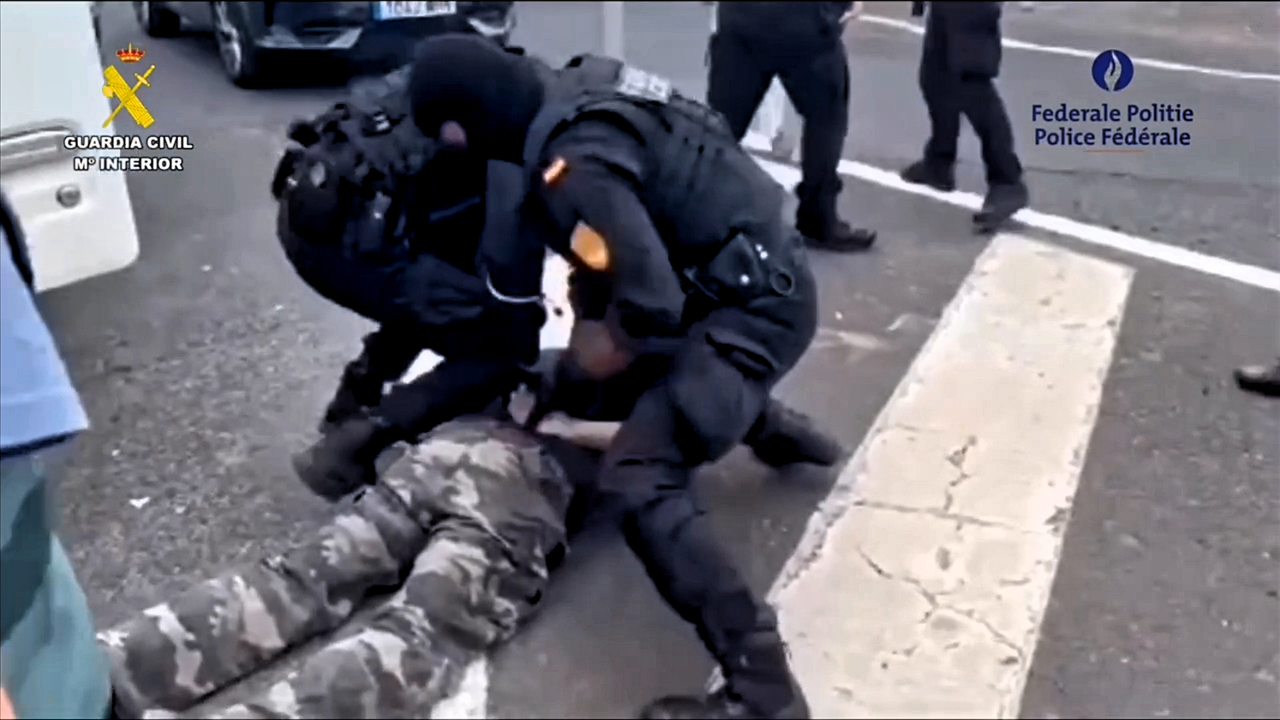 Guardia Civil Belgas detenidos op_blue_dream_tenerife_