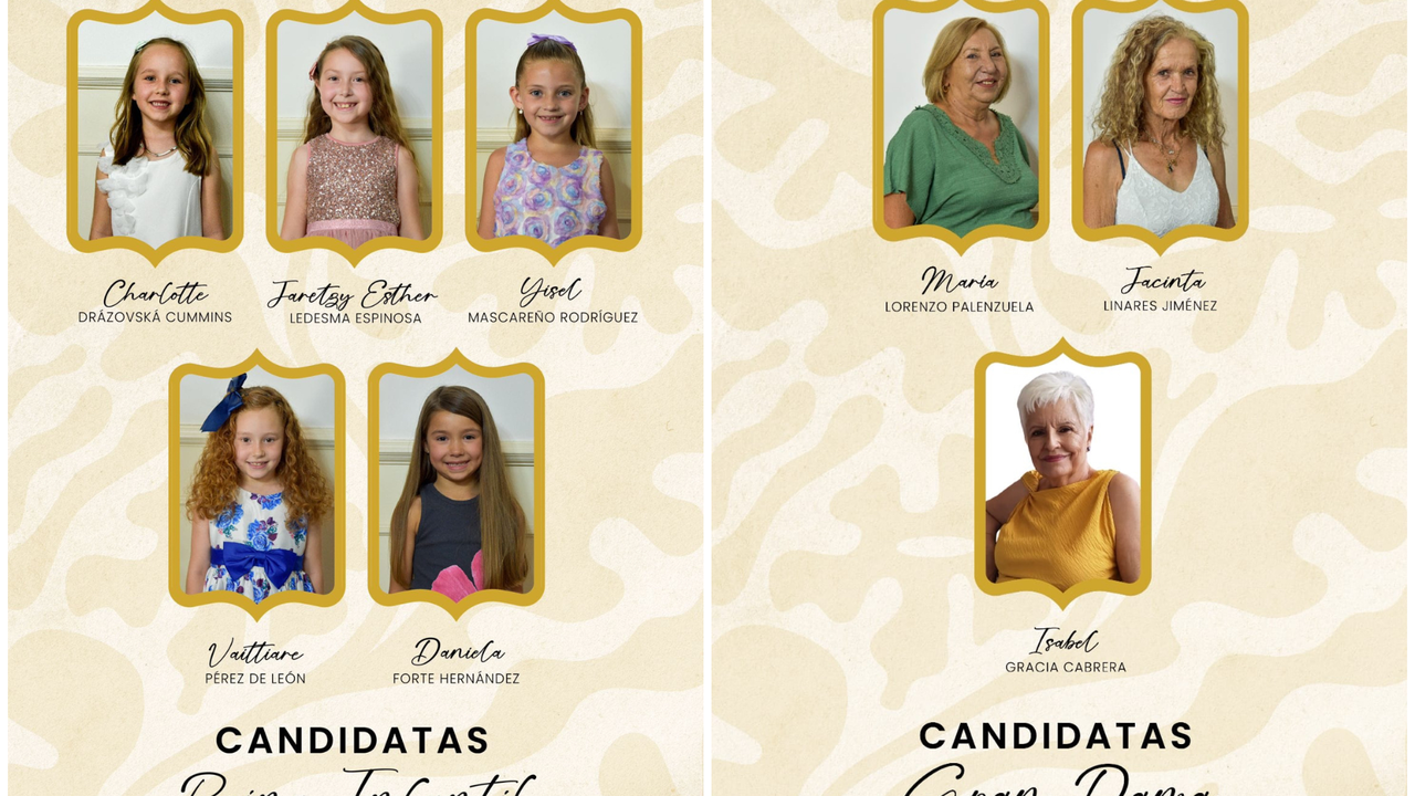 Candidatas Puerto Santiago