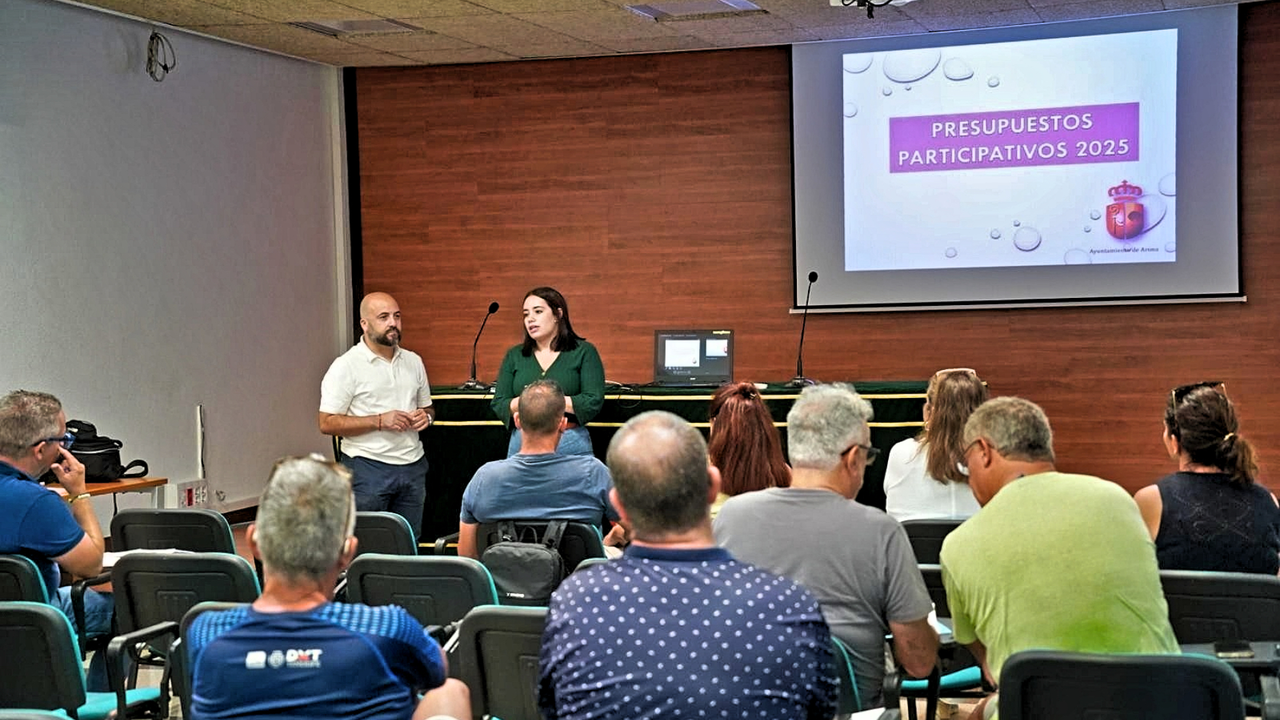 Arona Presupuestos Participativos - Rubens Delgado y Guacimara Tav&iacute;o(1)