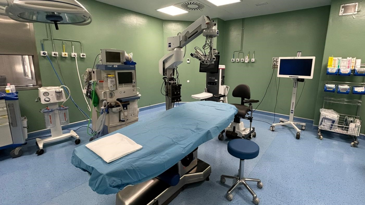 Segundo quir&oacute;fano renovado del Hospital de Ofra
