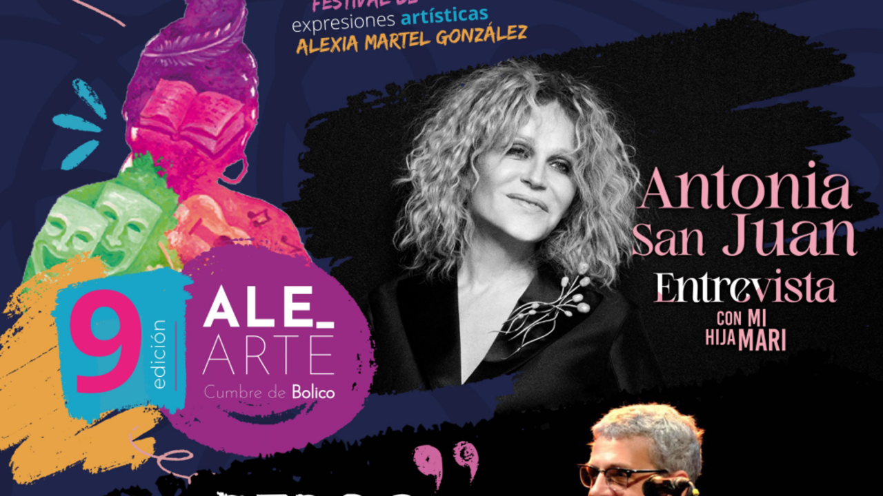 Cartel actuaciones artistas