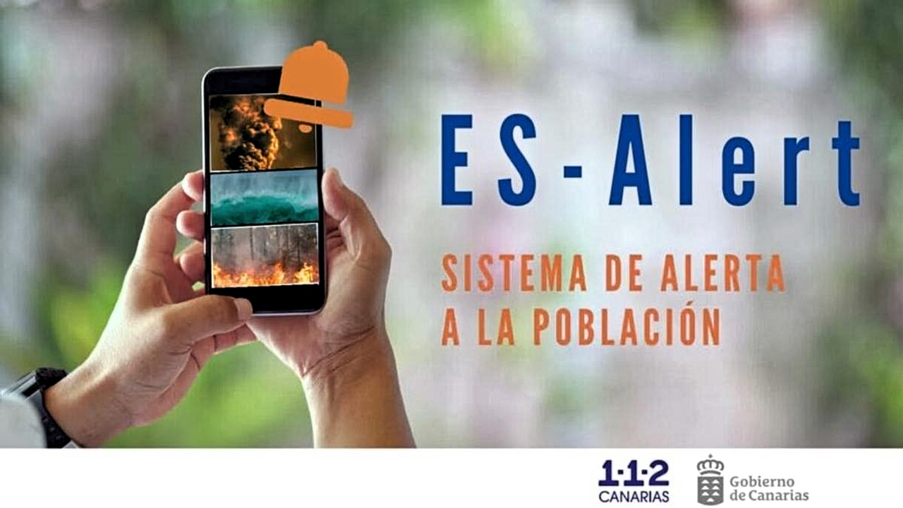 Es-Alert se prueva este jueves 24 en Tenerife