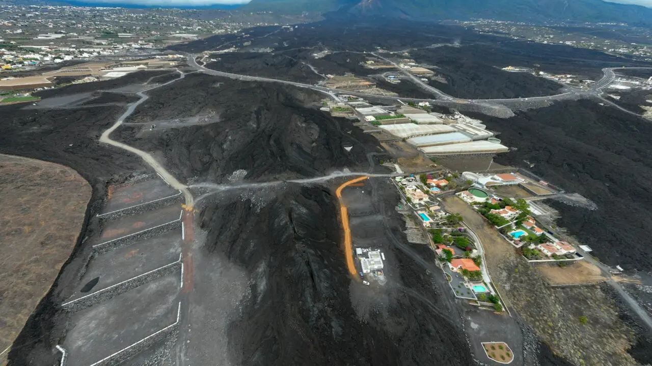 vista de la zona afectada por la erupci&oacute;n. / I LOVE THE WORLD