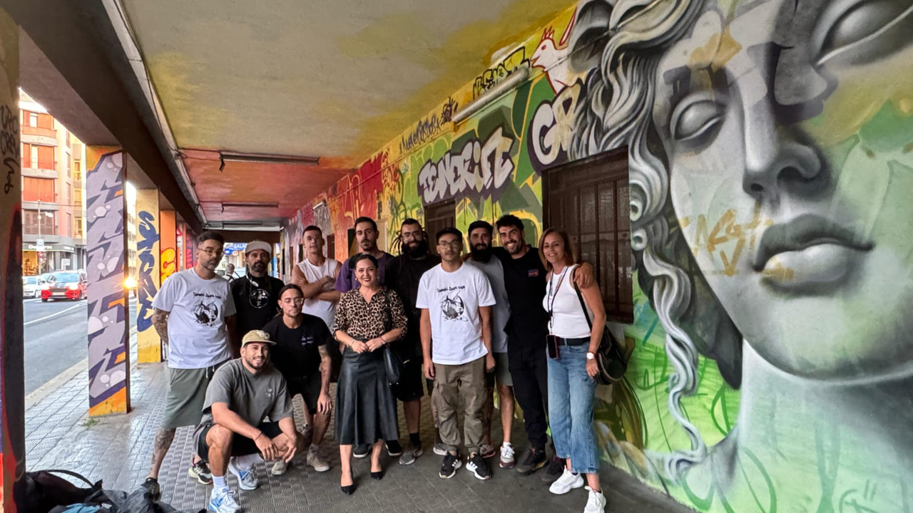 Grafiti calle Barcelona