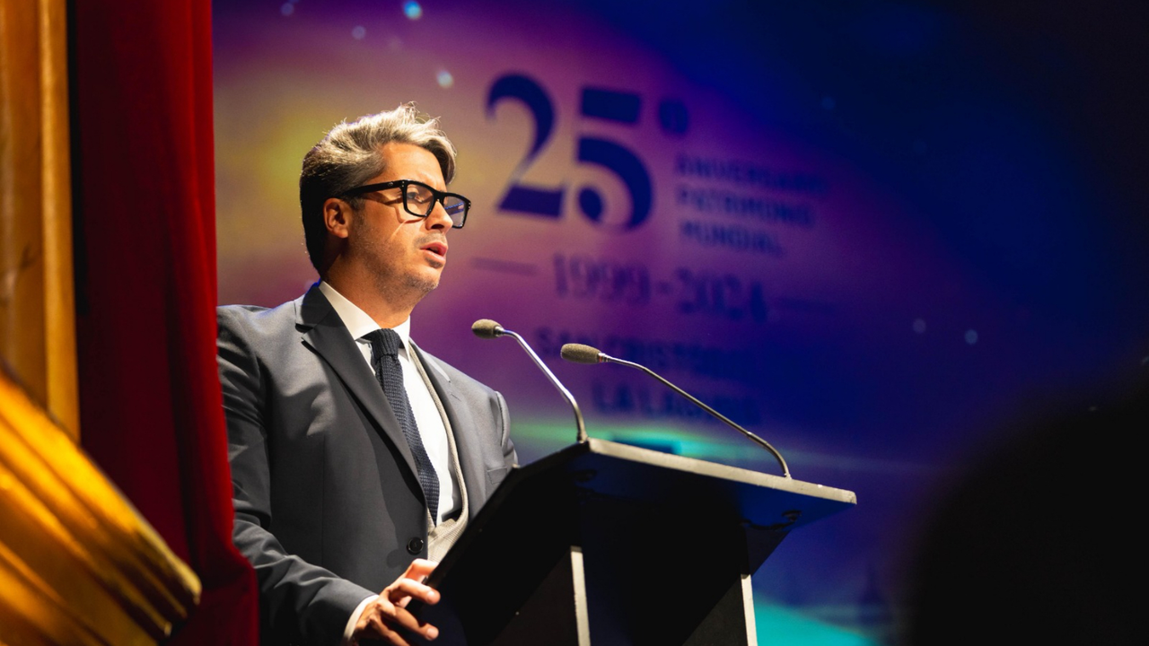 Gala 25 aniversario de la inclusi&oacute;n de La Laguna en la lista de Unesco alcalde