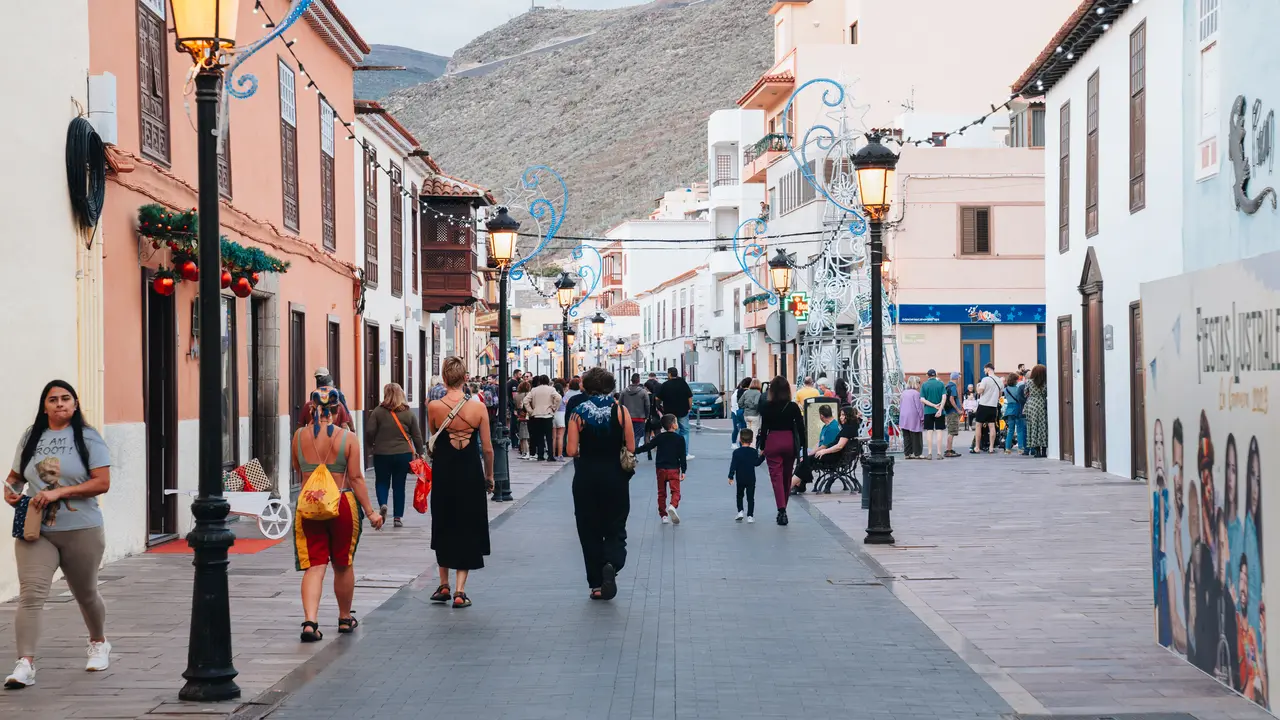Zona comercial de San Sebasti&aacute;n de La Gomera