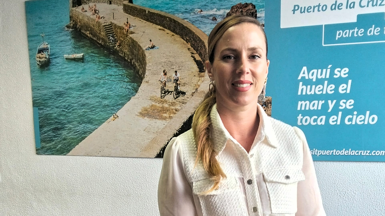 Desir&eacute;e D&iacute;az, concejala de turismo en el ayuntamiento de Puerto de la Cruz