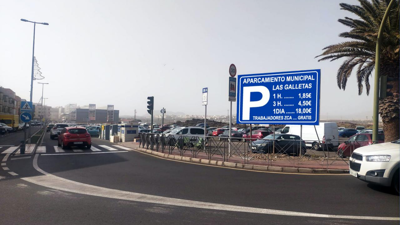 Nuevo Parking Municipal en Las Galletas