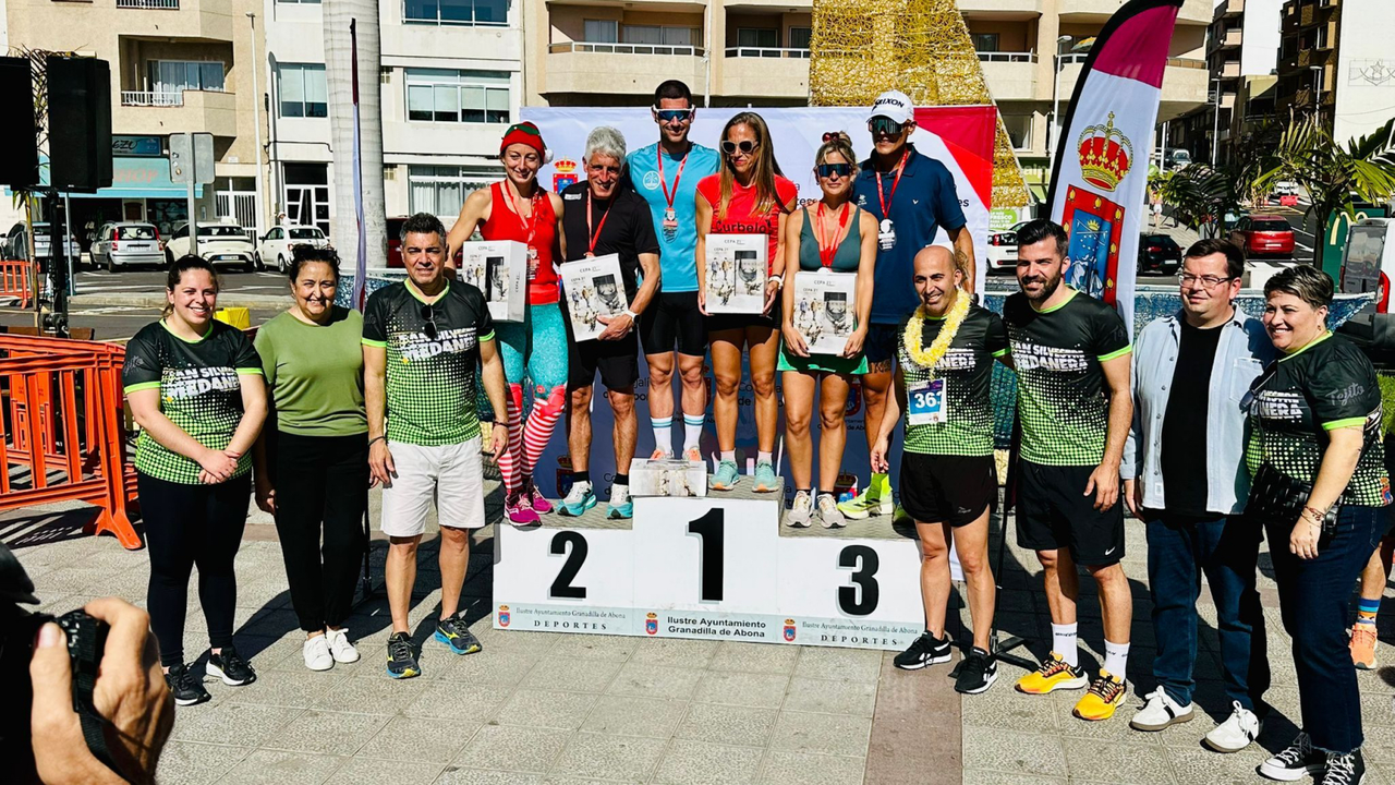 San Silvestre M&eacute;dano 2024 Podio(1)