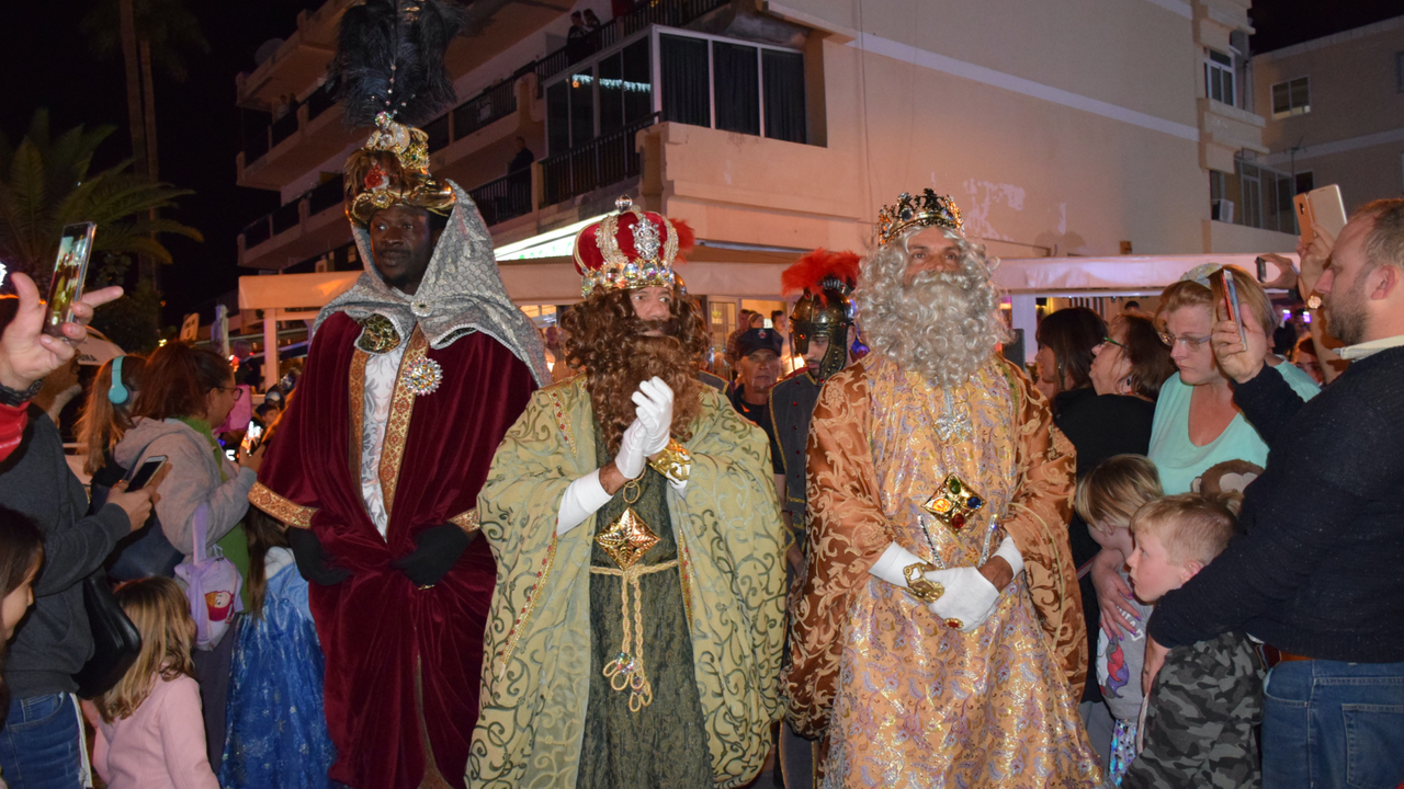 Cabalgata Reyes Magos Santiago Teide