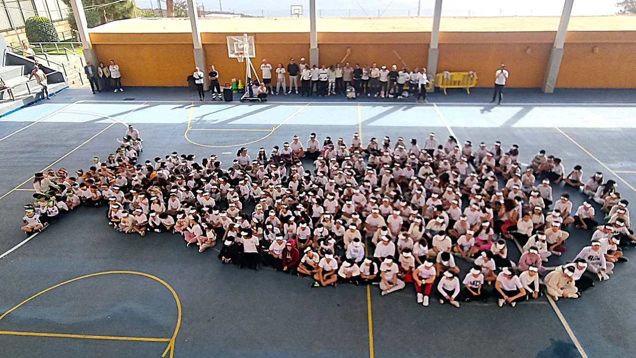 D&iacute;a de la Paz en el Colegio San Isidro de El Rosario.