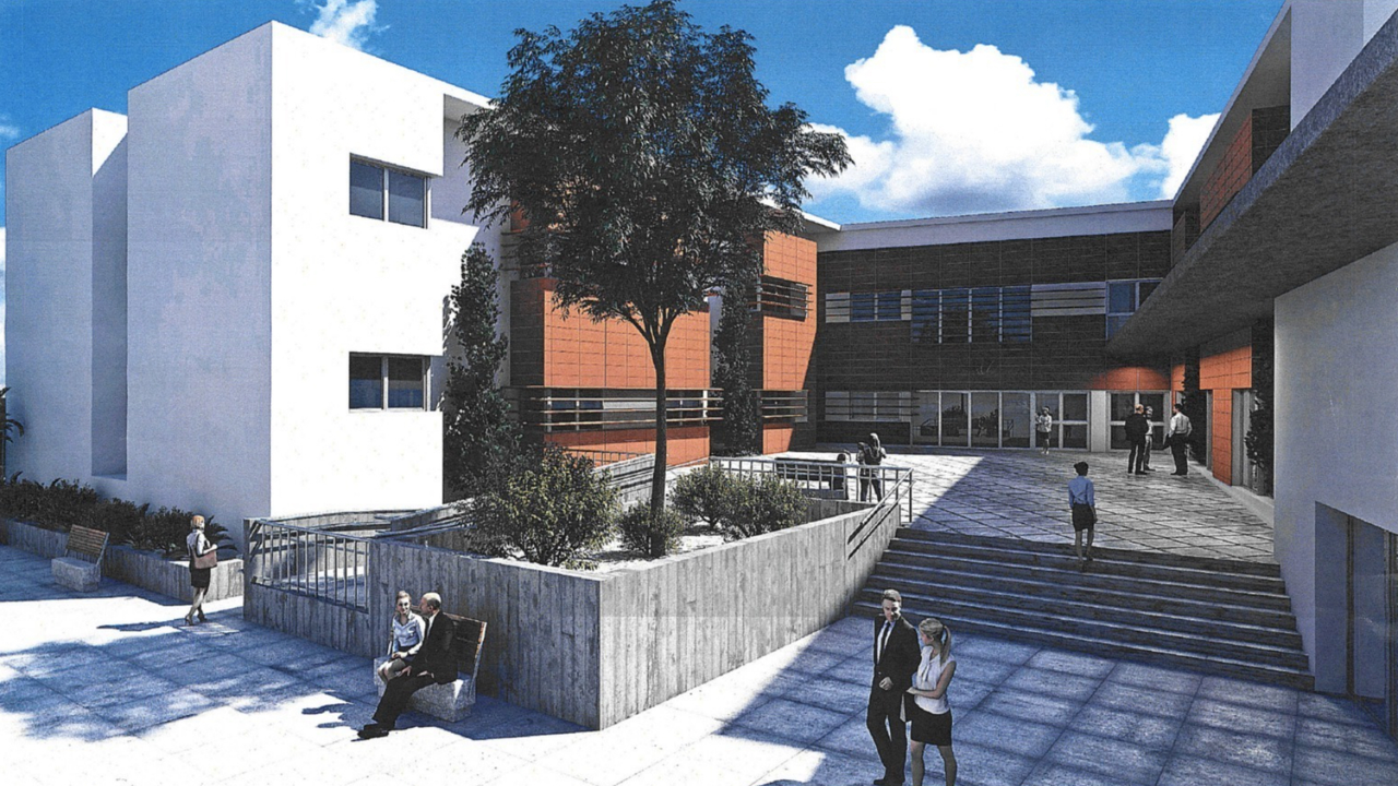Infograf&iacute;a futuro centro sociosanitario Abades, Arico