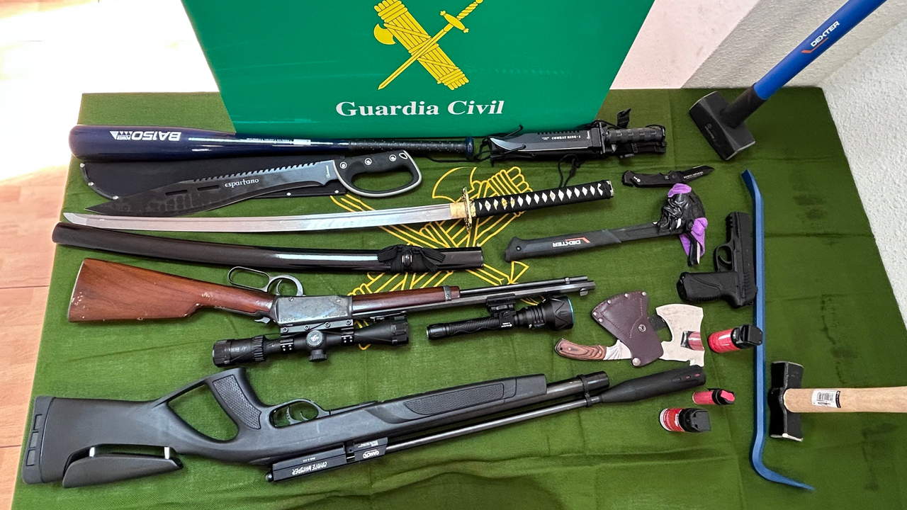 Armas atracador Sur de Tenerife Guardia Civil_0686(1)