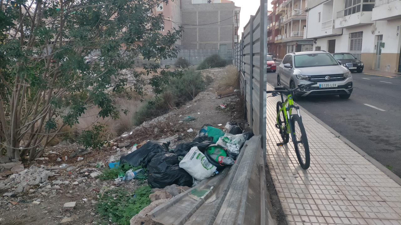 Fraile Arona solar basura