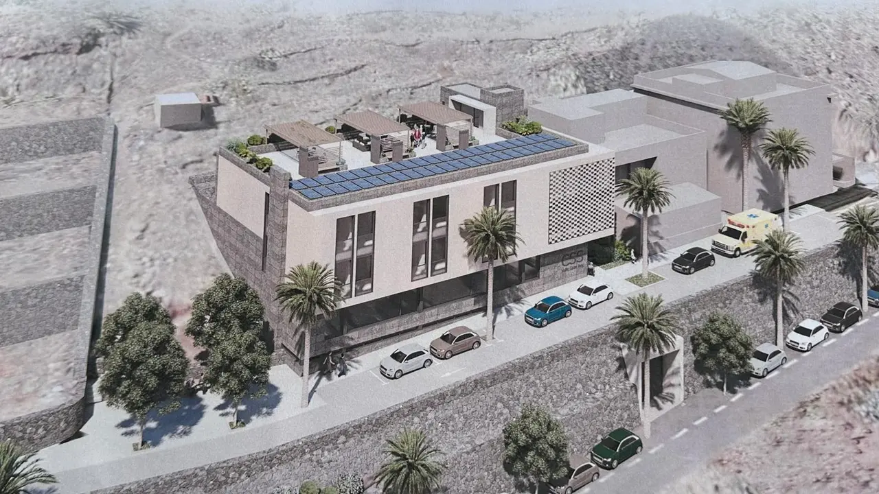 Proyecto preliminar del futuro centro sociosanitario de Valle Gran Rey