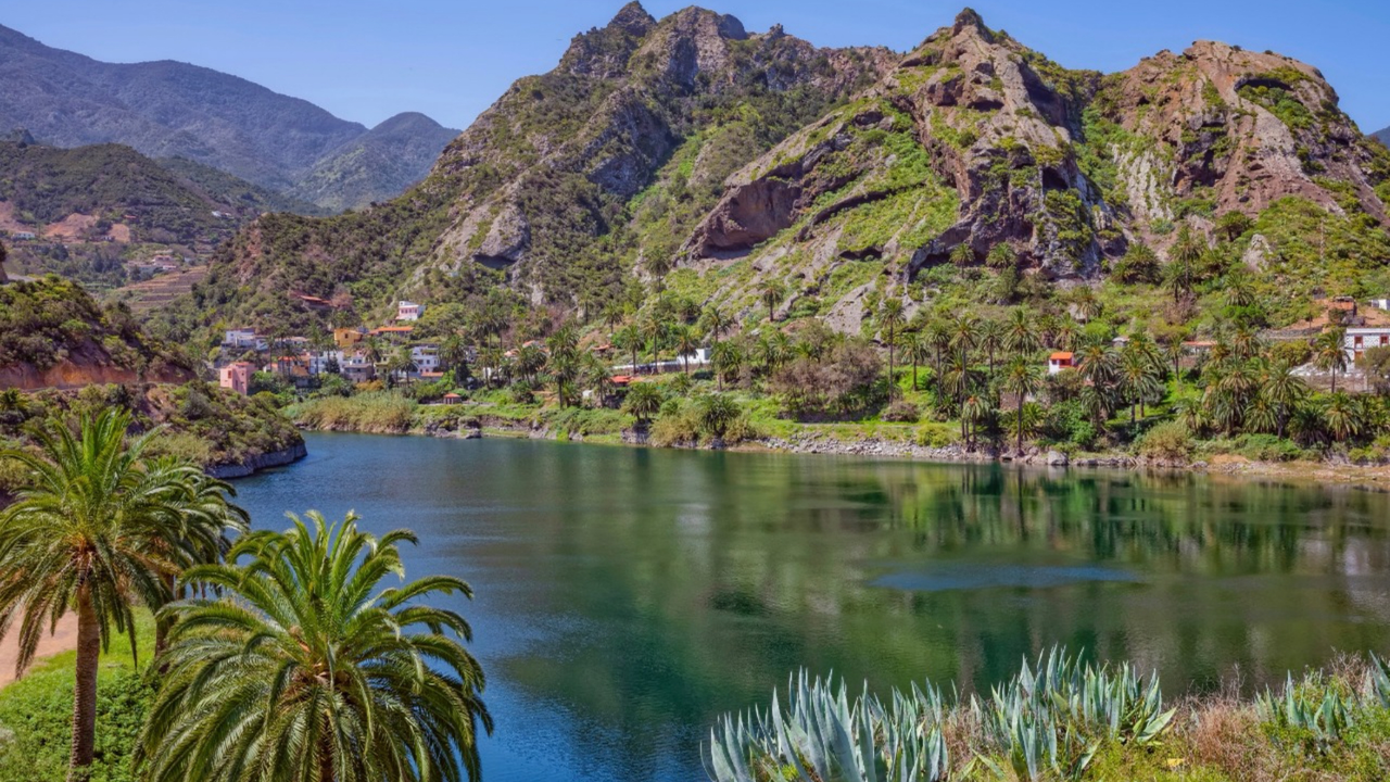 Presa de Valle Hermoso en La Gomera