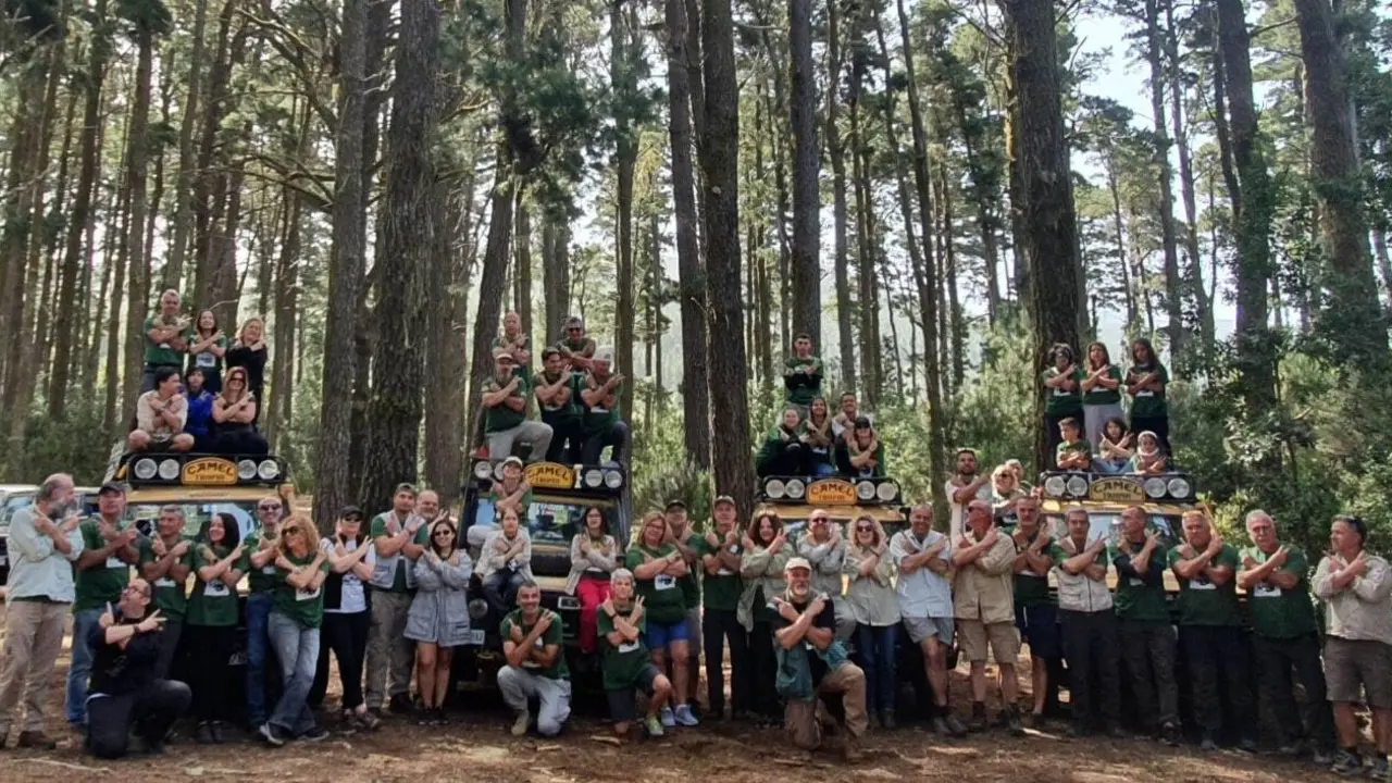La familia Camel Trophy vuelve a reunirse, por tercera vez en Tenerife, este fin de semana.