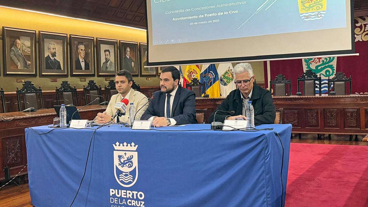 Rueda de prensa Ciclo del Agua Puerto de la Cruz