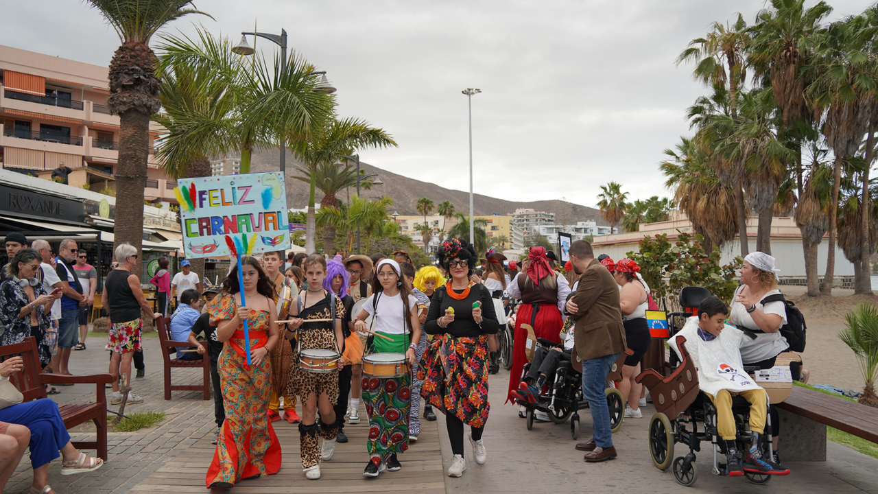 Arona Pasacalles de la Inclusi&oacute;n 1