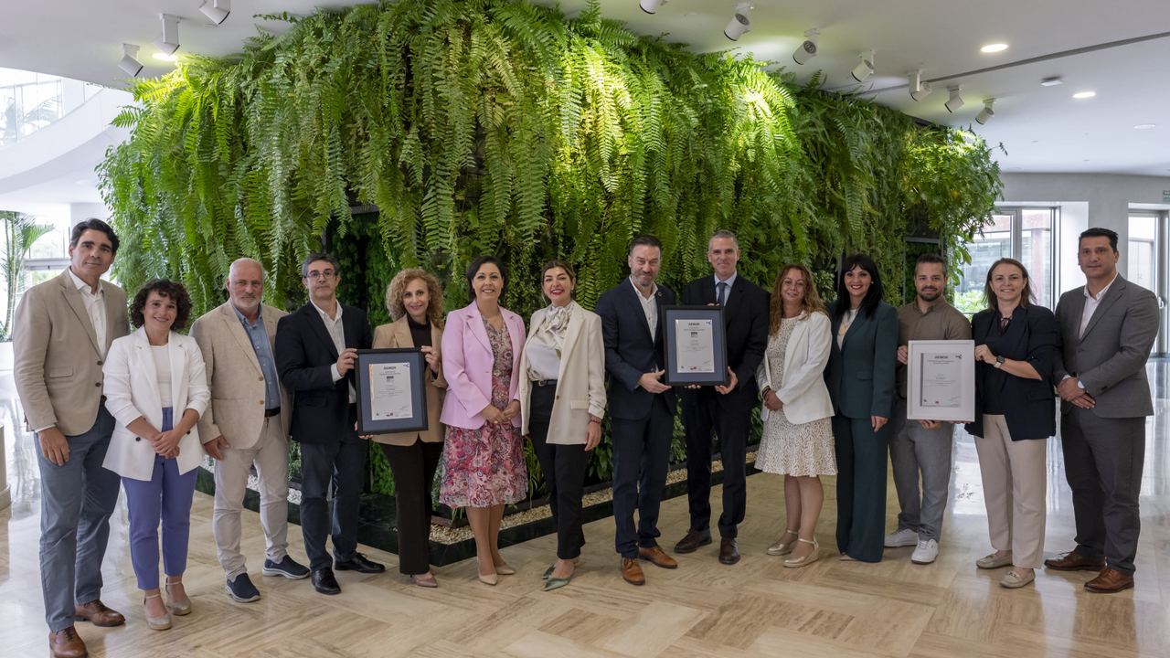 Acto de entrega de las certificaciones de calidad y medioambiente(1)