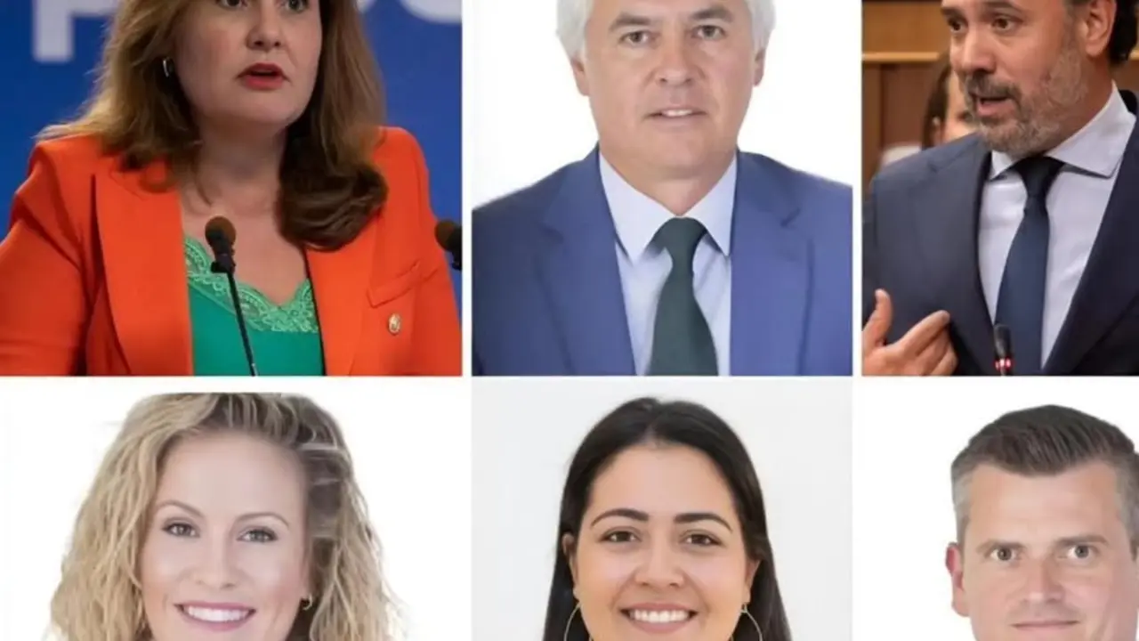 Los seis diputados canarios del Partido Popular dque votaron en contra de que los menores no acompa&ntilde;ados en Canarias sean derivados a la Pen&iacute;nsula
